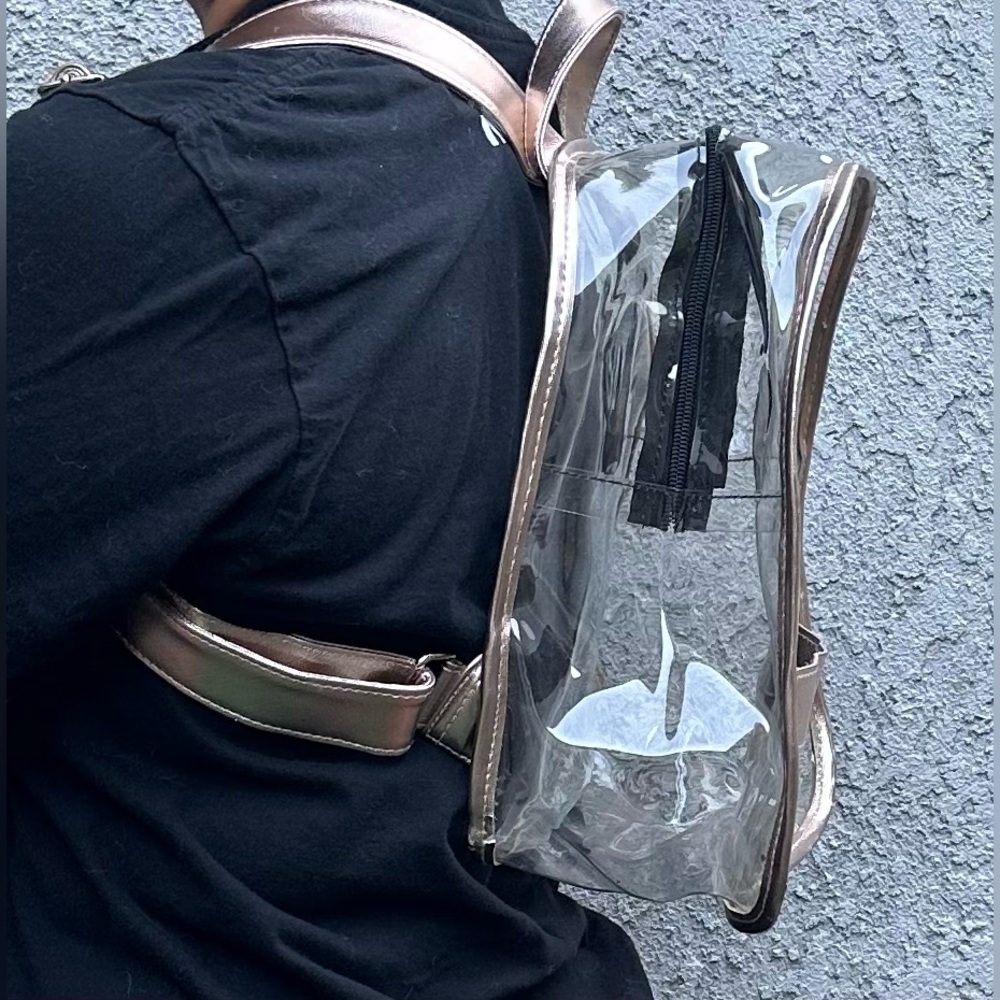 Clear mini backpack - Picture 3 of 6